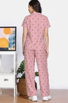 Zivame Lounge Lines Pyjama Set - Antique White — thumbnail 4